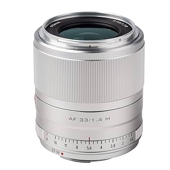 Amazon.co.jp: VILTROX 単焦点レンズ EF-M 33mm f1.4 STM AF